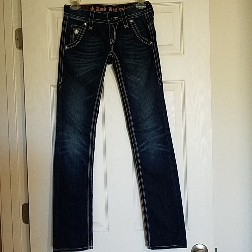 Rock Revival Adele straight leg size 25